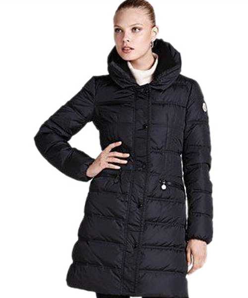 Moncler Coats Women Lapel Fashion Long 