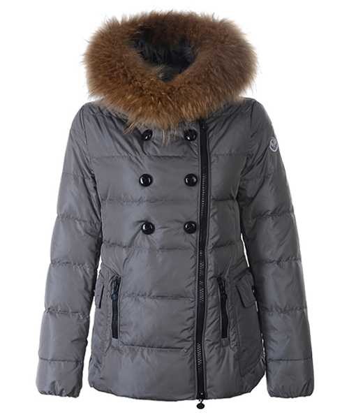 moncler herisson 패션 여성 재킷 짧은 회색 – 저렴한 Moncler 자켓 및 코트 온라인 판매